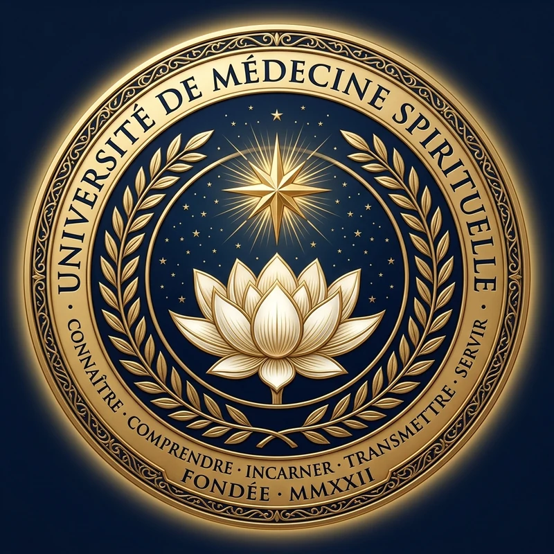 Sceau officiel de l'Université de Médecine Spirituelle